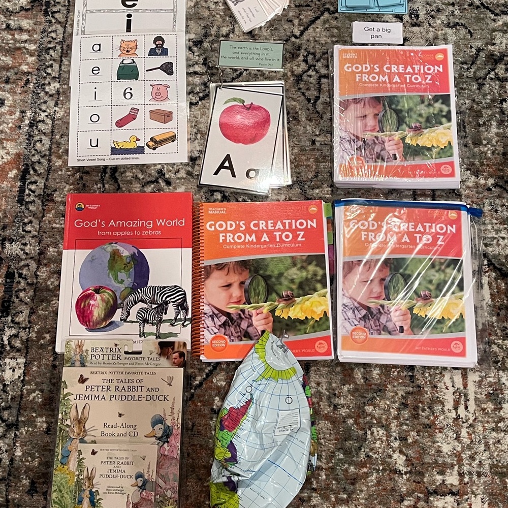 My Father’s World God's Creation From A to Z Educational Set